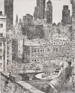 New York, printemps 1931 - Childe Hassam