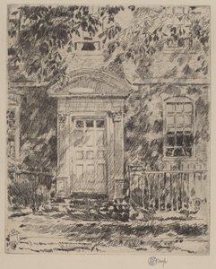 Porte de Portsmouth - Childe Hassam
