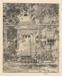 Porte de Portsmouth, 1916 - Childe Hassam