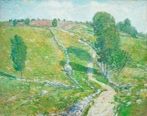 Rue au pays de Nod - Childe Hassam