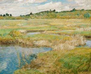 La prairie de Concord - Childe Hassam