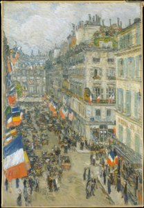 Quatorze Juillet, Rue Daunou, 1910