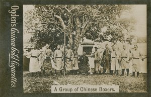 Un groupe de boxeurs chinois - Chinese Photographer