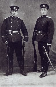 Soldats du gouvernement à Tianjin - Chinese Photographer