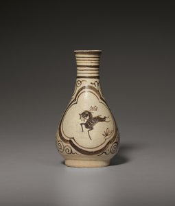 Un petit vase Jizhou peint, dynastie Song-Yuan du Sud