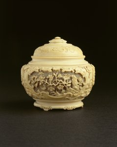 Boîte et couvercle - Chinese School