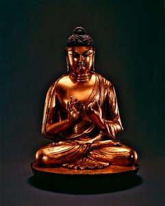 Bouddha Vairocana (Dari), dynastie Tang (618-907), début du 8e siècle