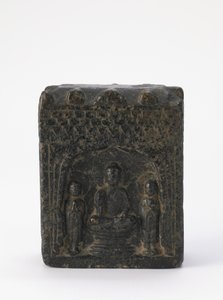 Tablette bouddhiste, Période de Division, 535-557 - Chinese School