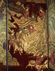 Écran Coromandel, c.1700 - Chinese School