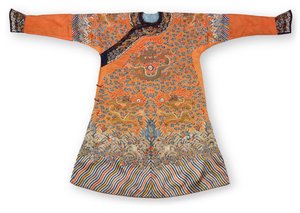Robe de cour formelle, Dynastie Qing, Jifu Chine, milieu du 19ème siècle - Chinese School