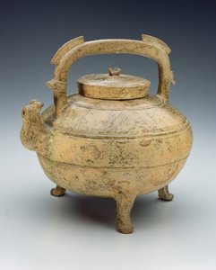 Bouilloire en poterie émaillée, période des Royaumes combattants