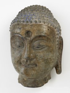 Tête de Bouddha, Période de Division, 550-577 - Chinese School