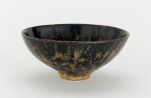 Bol à thé en céramique Jizhou, 1279-1368 - Chinese School