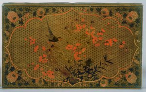 Plateau de table Kang (bois laqué) - Chinese School