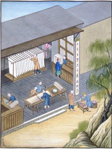 Production de papier, Chine