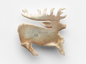 Pendentif en forme de cerf, c.1050-c.950 av. J.-C. - Chinese School