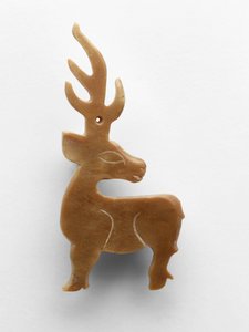 Pendentif en forme de cerf, c.1050-c.950 av. J.-C. - Chinese School