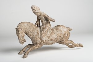 Joueur de polo, 7e - 8e siècle - Chinese School