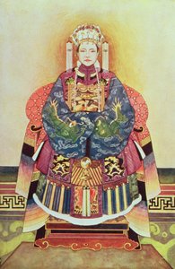 Portrait de Tzu Hsi, l