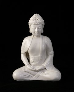 Bouddha assis, province du Fujian, dynastie Ming ou Qing