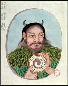 Légendaire Empereur Fu-Hsi, illustration d
