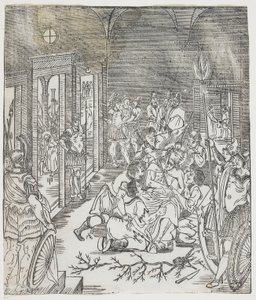 La Moquerie du Christ, 1637 - Chinese School