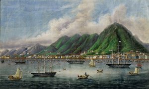 Île Victoria, Hong Kong, vers 1865 - Chinese School