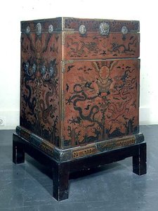 Coffre de voyage Wanli, 1613 - Chinese School