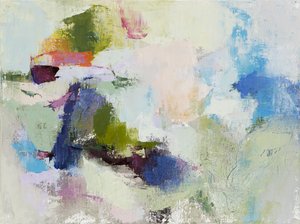 Composition abstraite, 2020 (huile sur toile)