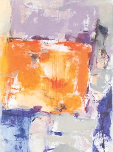 Composition abstraite, série Vipassana, 2018