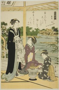 Kuronushi, de la série "Six poètes immortels (Rokkasen)"