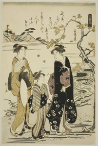 Le prêtre Kisen, de la série "Six poètes immortels (Rokkasen)" - Chobunsai Eishi