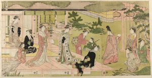 Wakana, Partie 1 (Wakana, jo), de la série "Une parodie à la mode du Conte de Genji (Furyu yatsushi Genji)"