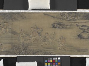 Paysans se battant au printemps - Chong Zhang