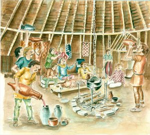 Un festin celtique, âge du fer, c. 1990-2010 - Chris Evans