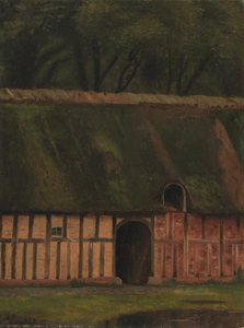 Une aile à colombages près de Krabbesholm