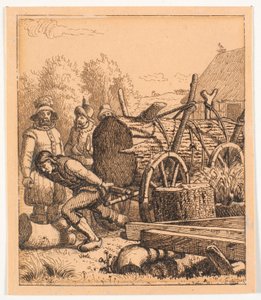 Illustration de St. St. Blicher, Les trois veillées - Christen Dalsgaard