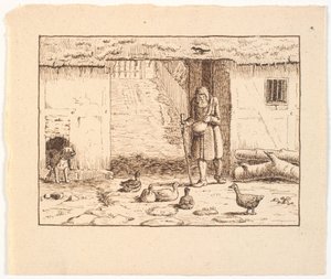 Illustration pour St. St. Blicher, Les trois veillées de Noël - Christen Dalsgaard