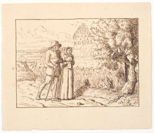 Illustration de St. St. Blicher, De tre Helligaftener - Christen Dalsgaard