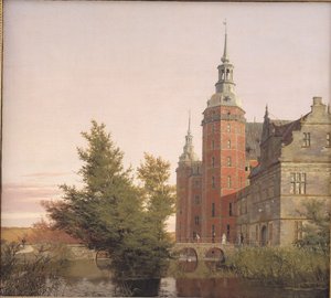 Château de Frederiksborg vu du nord-ouest - Christen Købke