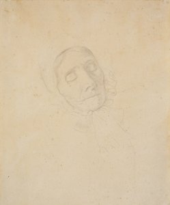 Vieille femme. Étude de tête