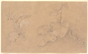 Études de plantes - Christen Købke