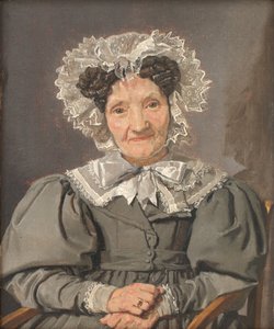Portrait de Johanne Pløyen, née Bachmann - Christen Købke
