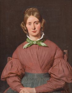 Portrait de Susanne Cecilie Købke, née Købke, l