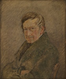 Portrait du peintre animalier C.D. Gebauer - Christen Købke