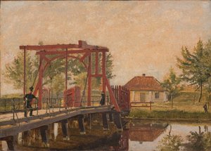 Le pont-levis nord de la citadelle à Copenhague