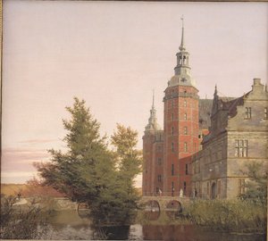 Château de Frederiksborg vu du nord-ouest - Christen Købke