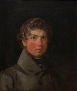 Autoportrait, vers 1833 - Christen Schjellerup Kobke