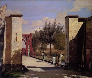 La Porte Nord de la Citadelle, 1834 - Christen Schjellerup Kobke
