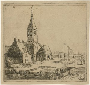 Église du village - Christiaan Friedrich Ruppe
